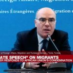 Migrants: Tunisian FM rejects African Union ‘hate speech’ allegations