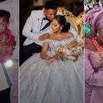 “From Babysitting to Husband of the Baby”: Nigerian Lady Marries Man who Took Care Of Her as a Child