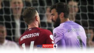 Jordan Henderson in furious row with Alisson Becker during draw with Chelsea | Video | Watch TV Show | Sky Sports