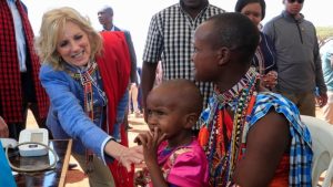 Jill Biden Draws Attention to Unprecedented Hunger Crisis  