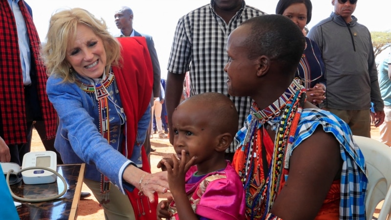 Jill Biden Draws Attention to Unprecedented Hunger Crisis  