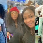 Destiny Etiko, Lizzy Gold Mock Nigerian Governor-Elect For Standing In Passenger Bus In London [Video]