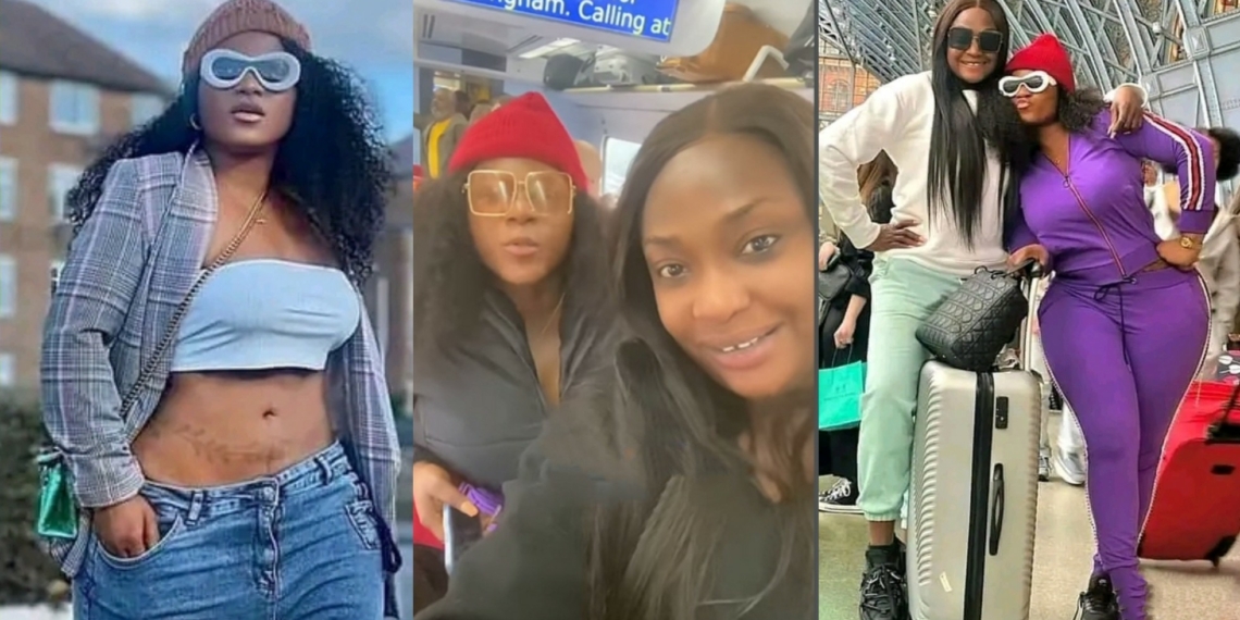 Destiny Etiko, Lizzy Gold Mock Nigerian Governor-Elect For Standing In Passenger Bus In London [Video]