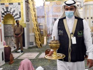 Watch: 28kg of oud, 300 litres of fragrances and essential oils to be used at Prophet’s Mosque in Saudi Arabia