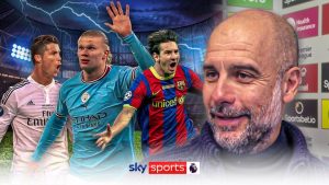 Pep Guardiola: Erling Haaland a ‘machine’ like Cristiano Ronaldo | Lionel Messi a more complete player | Video | Watch TV Show | Sky Sports