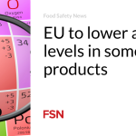 EU to lower arsenic levels in some food products