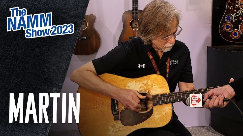 Martin D-18 StreetLegend & 000CJR-10E Bass Demos | NAMM 2023