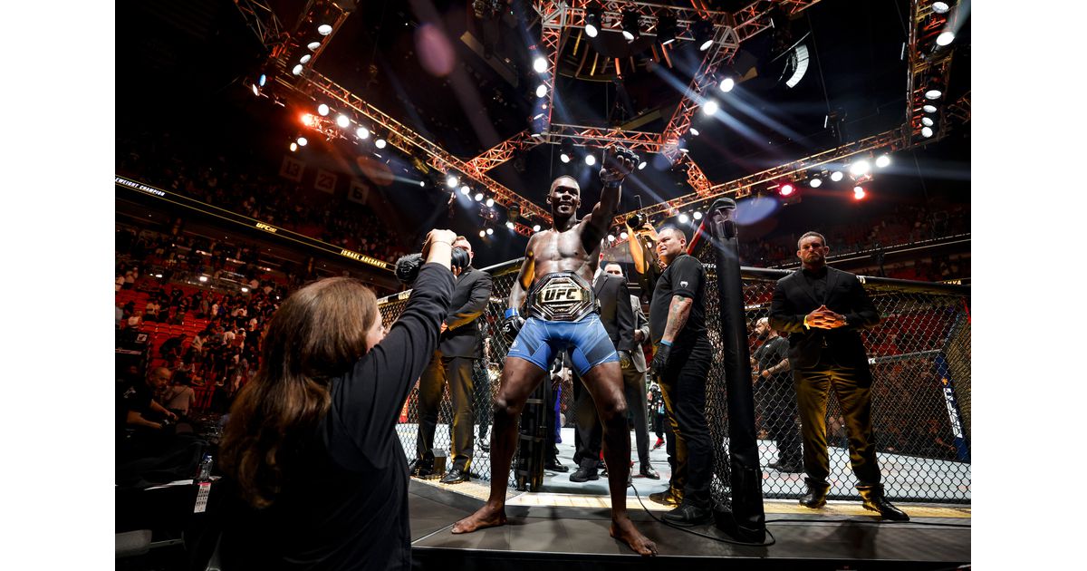 Israel Adesanya explains ‘petty’ UFC 287 celebration aimed at Alex Pereira’s son