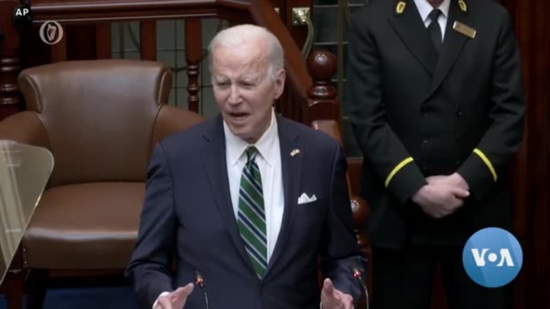 In Speech to Irish Parliament, Biden Highlights ‘Enduring’ US-Ireland Bond