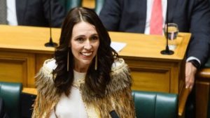 Former PM Jacinda Ardern bids farewell to N.Z. Parliament in tearful address