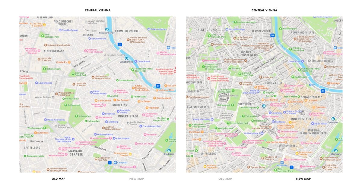 Apple testing rebuilt Apple Maps in six new Central Europe countries