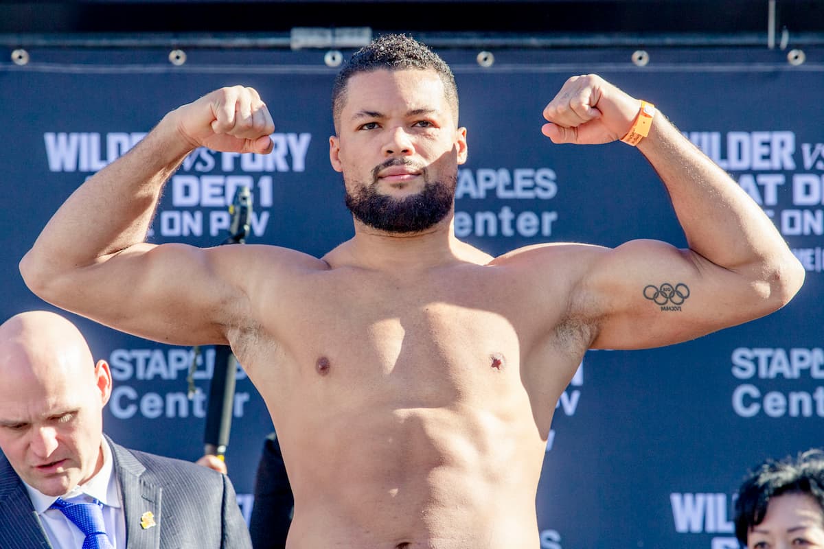 Joe Joyce vs Zhilei Zhang weigh-in results