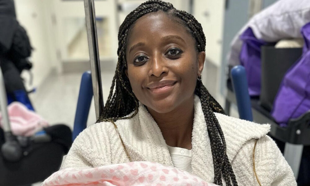 Isha Sesay is a Mom!