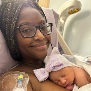 British Journalist, Isha Sesay Tells Her Childbirth Story As She Welcomes First Child At 47