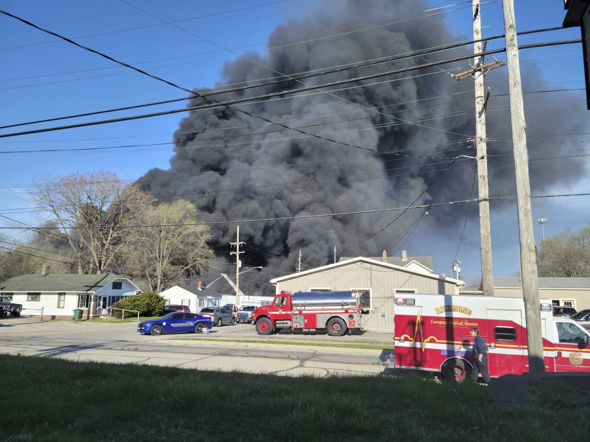 Indiana plastics fire raises worries about health dangers