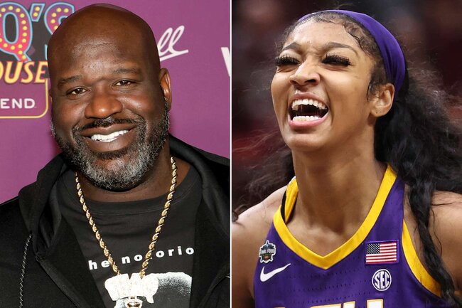 WATCH: Shaq Calls Angel Reese The Best LSU Athlete Ever