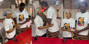 Newly married couple go viral over their low-budget wedding photos