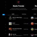 Instagram Reels launches new metrics and trending audio