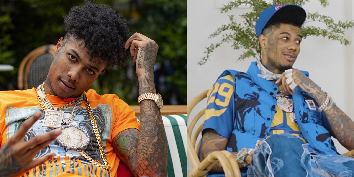 “All men cheat, but the answer is not to cheat back” – Rapper, Blueface advises women (Video)