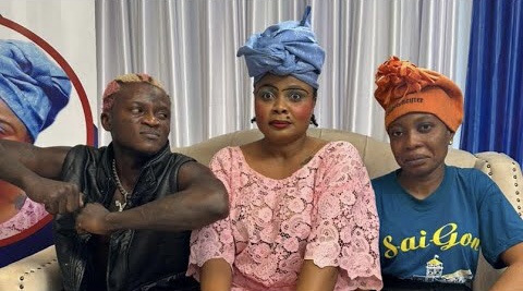 Portable Visits Iya Barakat on Bimbo Ademoye’s “Teropi Secxxion” | Watch