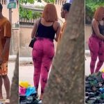 “Follow Me Go House Make We Knack”: Broke Lady Offers Her Body to Slippers Seller in Prank Video