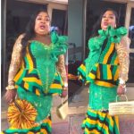 Maame Ode Causes Stir In Corset Dress As Her Stomach Refuses To Get Snatched – Social Media Reacts