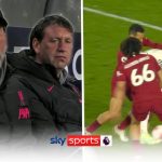 ‘Watch his reaction!’ | Jurgen Klopp loving Liverpool’s press in the 92nd minute | Video | Watch TV Show | Sky Sports