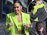 Lioness Leah Williamson hugs best pal Alex Scott just 48 hours before World Cup-wrecking injury