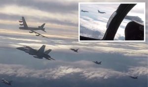 Putin sent warning as US bombers and NATO jets flex muscles over Europe