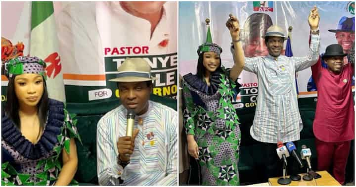 ADC Guber Candidates, Tonte Ibraye, Tonto Dikeh Steps Down For APC’s Tonye Cole In Rivers