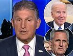 Biden is playing ‘Russian roulette’ with US’s $31 TRILLION in debt, Manchin claims