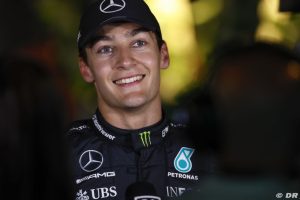 Russell cible Imola pour la Mercedes F1 W14 évoluée