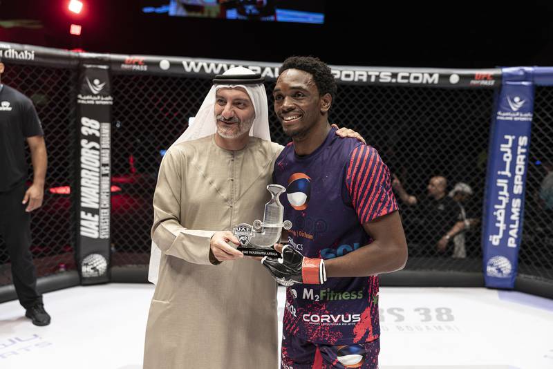 Chipfumbu eyes more UAE Warriors Africa success after impressive win over Bouamri