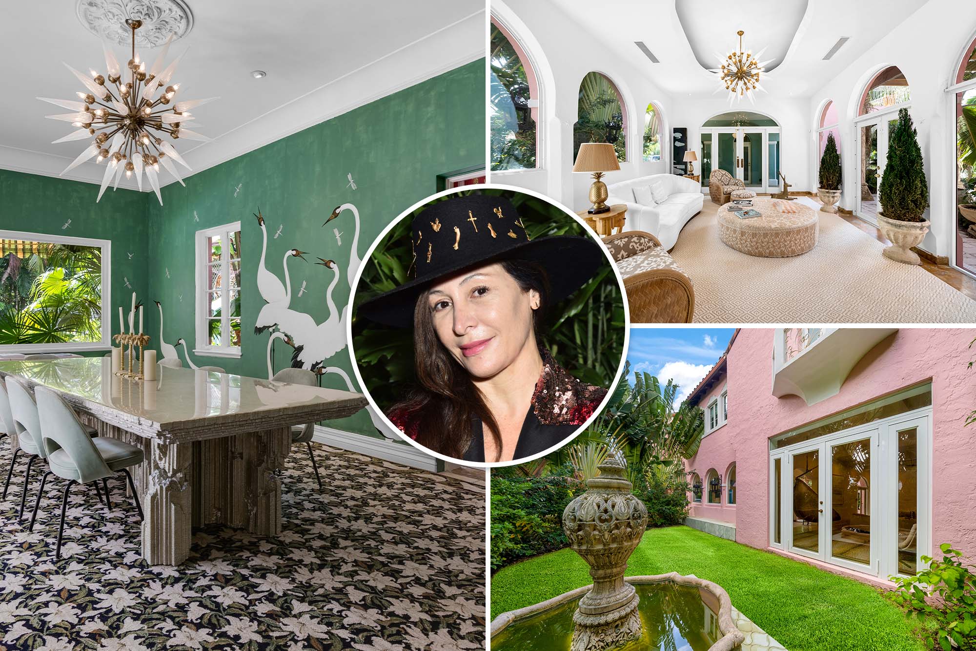 Inside a multi-colored Miami Beach mansion listed for $8.5M