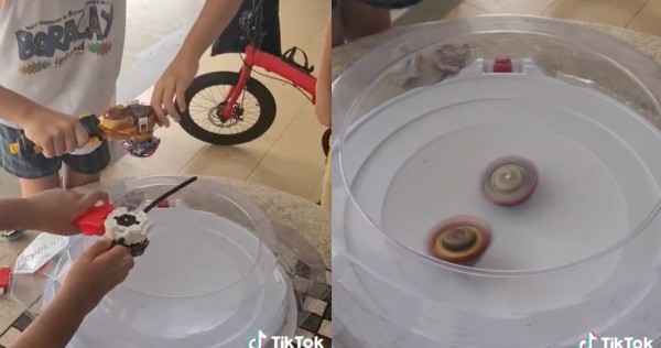 Let it rip: Kids play Beyblades at Yishun void deck, netizens digging the nostalgia, Lifestyle News