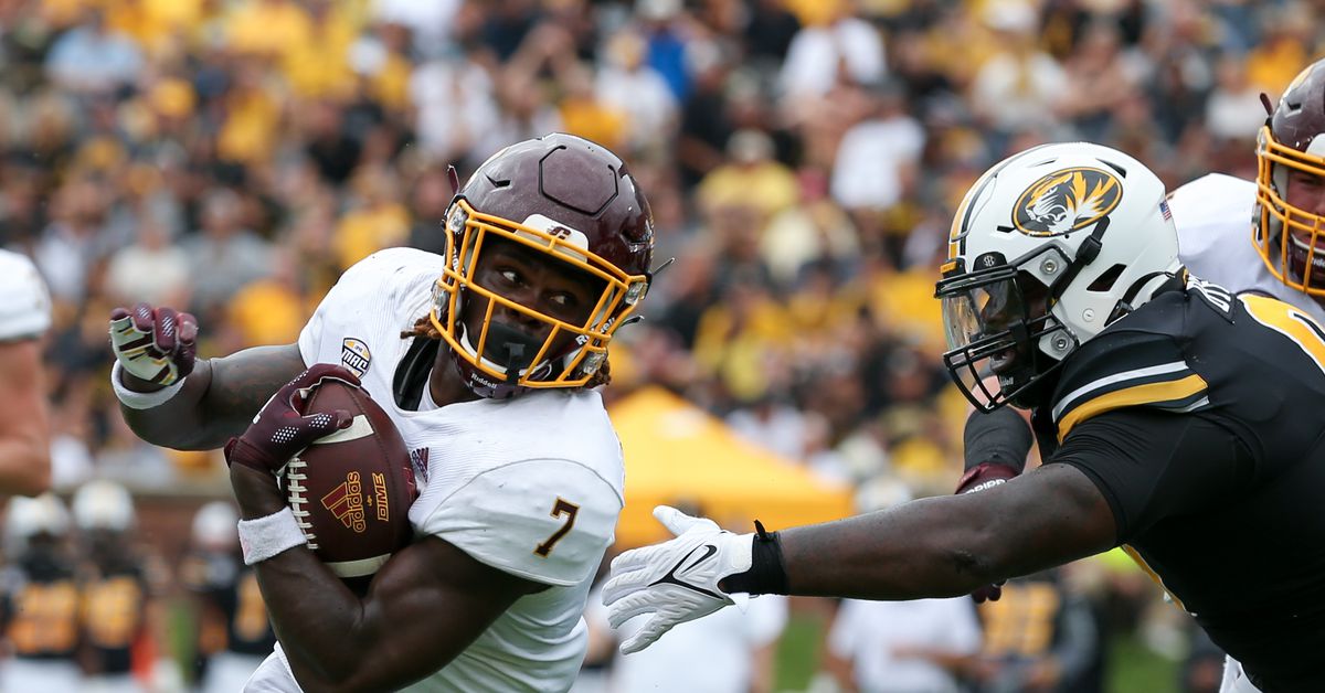 Central Michigan’s Lew Nichols III can be an every-down running back in the NFL