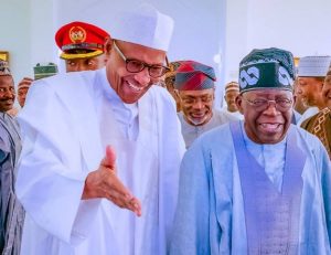 PHOTOS: Buhari, Tinubu Attend Jumat At Aso Rock Mosque 