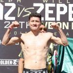 William Zepeda vs Jaime Arboleda on weight in Arlington, TX