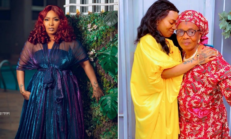 “You nurtured me back to health” – Halima Abubakar appreciates her mother with a heartfelt note