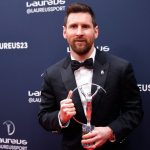 PSG’s Lionel Messi crowned Sportsman of the Year at Laureus World Sports Awards