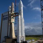 Europe’s JUICE Jupiter mission rolls out to pad for April 13 launch (photos)