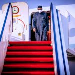 Buhari returns after spending days with London dentist