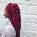 These Box Braids Hairstyles Are Totally Hot Right Now