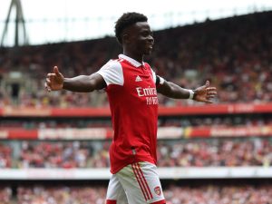 England: Saka rated ahead of Beckham