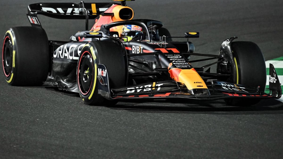 Red Bull’s Sergio Perez Wins Saudi Arabian GP