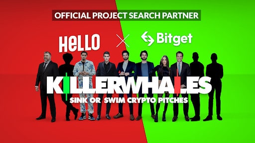 Bitget Joins ‘Shark Tank of Web3’ Killer Whales as an Official Search Partner