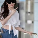 Crystal Liu’s Quiet Luxury Airport Style