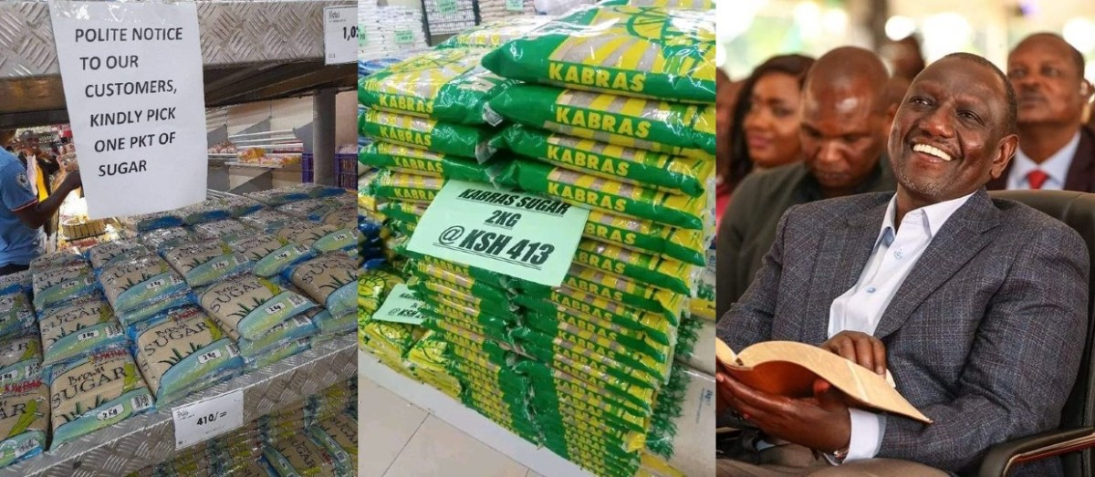 Hustlers in tears as sugar prices also shoot to Sh423 from Sh310 within 7 days – Look! RUTO duped us all