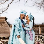 A Ghanaian-Nigerian Merger! Nada & Kayode’s Trad Will Add Beautiful Colours To Your Day!