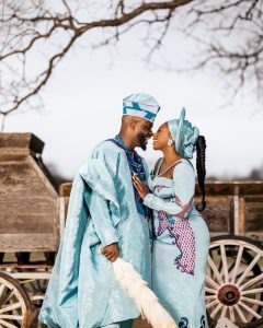 A Ghanaian-Nigerian Merger! Nada & Kayode’s Trad Will Add Beautiful Colours To Your Day!